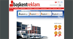 Desktop Screenshot of baskentreklam.com